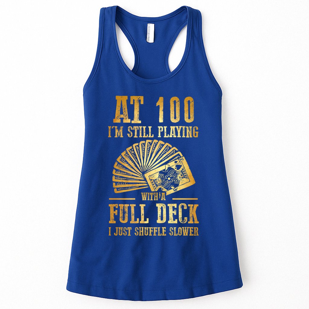 Funny 100th Birthday Gift 100 Year Old Cards Meaningful Gift Womens Tank Top