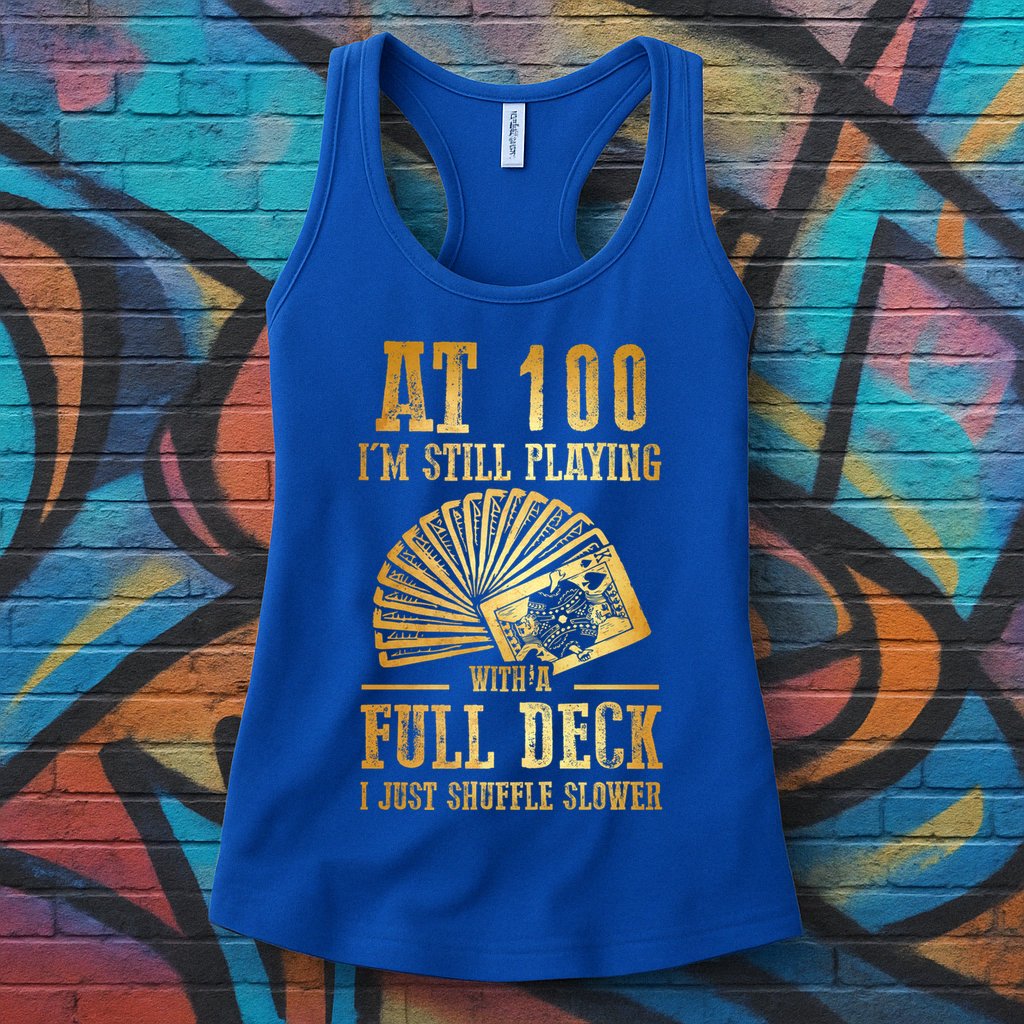 Funny 100th Birthday Gift 100 Year Old Cards Meaningful Gift Womens Tank Top