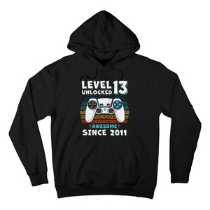 Funny 13th Birthday Decoration Boy 13yr 13 Year Old Birthday Hoodie