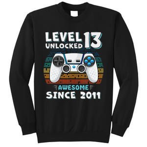 Funny 13th Birthday Decoration Boy 13yr 13 Year Old Birthday Sweatshirt