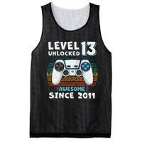 Funny 13th Birthday Decoration Boy 13yr 13 Year Old Birthday Mesh Reversible Basketball Jersey Tank