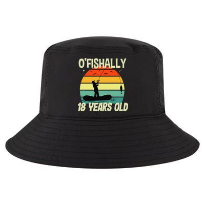 Fishing 18th Birthday Gift For Fishermen Cool Comfort Performance Bucket Hat