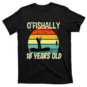 Fishing 18th Birthday Gift For Fishermen T-Shirt