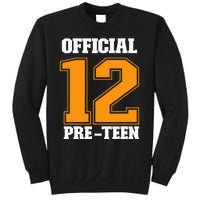 Funny 12th Birthday 12 Year Old 2010 Official 12 Pre-Teen Sweatshirt