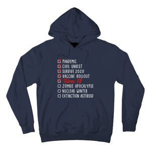 Funny 18th Birthday Gift I 18 Years I 2003 2021 I Quarantine Tall Hoodie