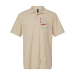 Funny 18th Birthday Gift I 18 Years I 2003 2021 I Quarantine Softstyle Adult Sport Polo