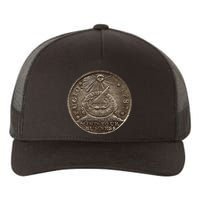 Fugio 1787 Cent Coin Mind Your Business United States Money Yupoong Adult 5-Panel Trucker Hat