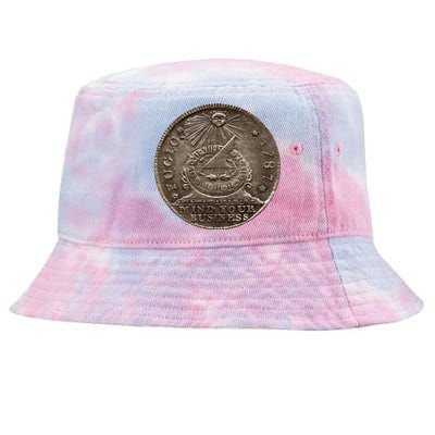 Fugio 1787 Cent Coin Mind Your Business United States Money Tie-Dyed Bucket Hat