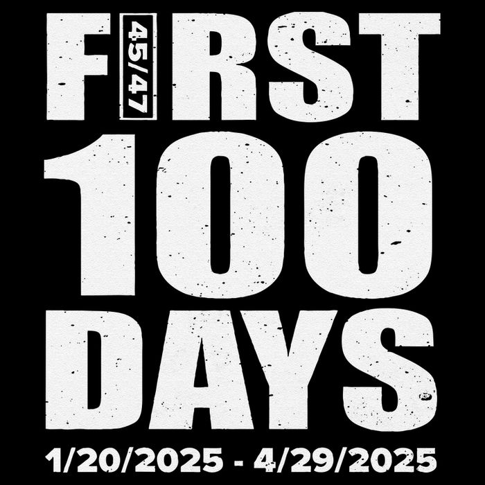 First 100 Days 4547 Trump Inauguration Presidency 1202025 Poster