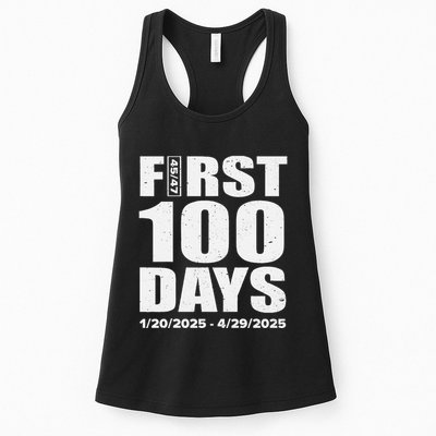 First 100 Days 4547 Trump Inauguration Presidency 1202025 Womens Tank Top