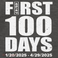First 100 Days 4547 Trump Inauguration Presidency 1202025 Vector Backpack