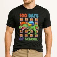 Funny 100 Days Of School Trex Dinosaur Performance Shirt
