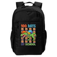 Funny 100 Days Of School Trex Dinosaur Backpack