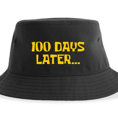 Funny 100 Days Later One Hundred Days Of School Sustainable Bucket Hat