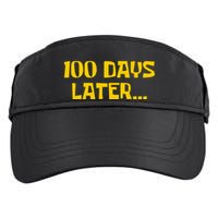 Funny 100 Days Later One Hundred Days Of School Adult Drive Performance Visor