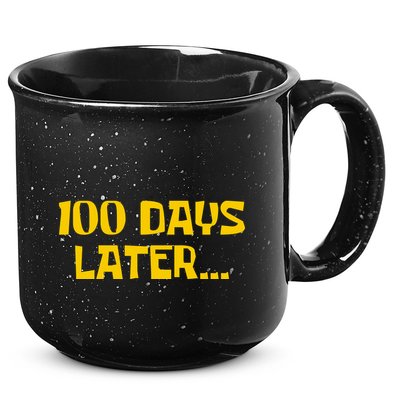 Funny 100 Days Later One Hundred Days Of School 15oz Campfire Ceramic Mug