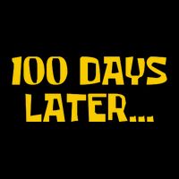 Funny 100 Days Later One Hundred Days Of School Drawstring Bag
