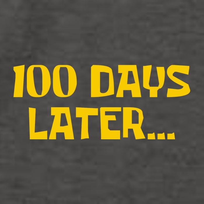 Funny 100 Days Later One Hundred Days Of School Vector Backpack