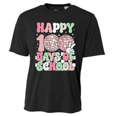 Funny 100 Days 100th Day Of School For Girl Boy & Teacher Cooling Performance Crew T-Shirt