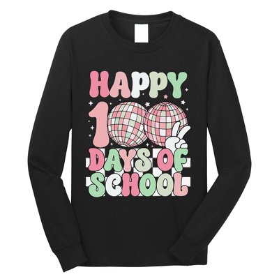 Funny 100 Days 100th Day Of School For Girl Boy & Teacher Long Sleeve Shirt