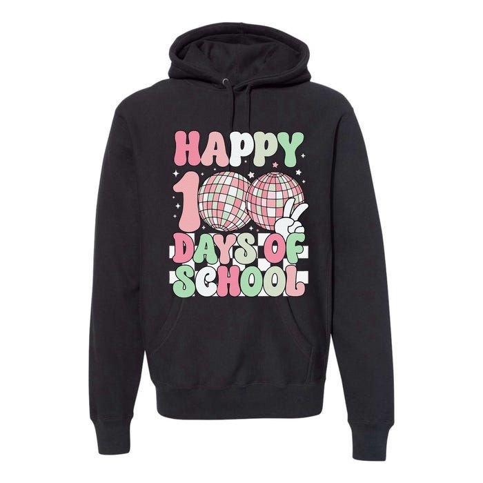 Funny 100 Days 100th Day Of School For Girl Boy & Teacher Premium Hoodie