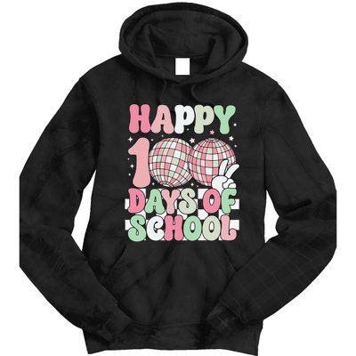 Funny 100 Days 100th Day Of School For Girl Boy & Teacher Tie Dye Hoodie