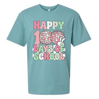 Funny 100 Days 100th Day Of School For Girl Boy & Teacher Sueded Cloud Jersey T-Shirt