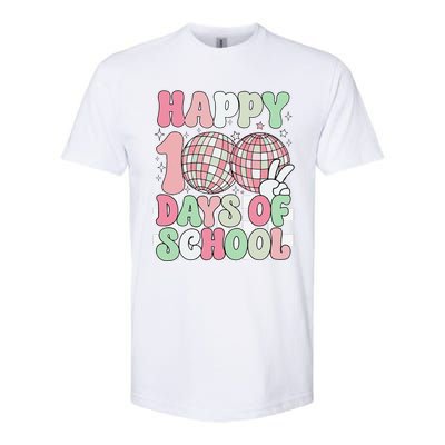 Funny 100 Days 100th Day Of School For Girl Boy & Teacher Softstyle CVC T-Shirt