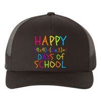 Funny 100th Day Of School Math Teacher 100 Days Math Formula 100 Days Smarter Yupoong Adult 5-Panel Trucker Hat