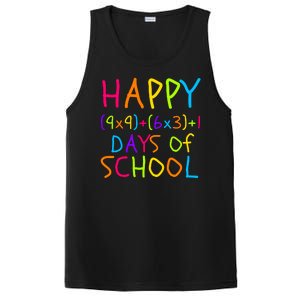 Funny 100th Day Of School Math Teacher 100 Days Math Formula 100 Days Smarter PosiCharge Competitor Tank