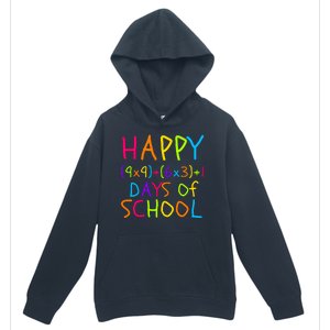 Funny 100th Day Of School Math Teacher 100 Days Math Formula 100 Days Smarter Urban Pullover Hoodie