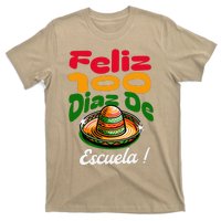 Feliz 100 Diaz De Escuela !00th Day School Spanish Funny T-Shirt