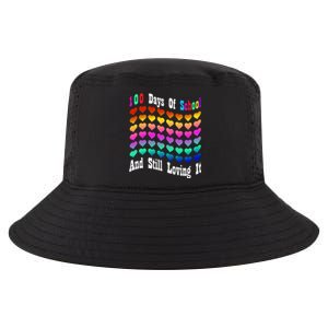 Funny 100 Days Of School And Still Loving It Hearts 100th Day Cool Comfort Performance Bucket Hat