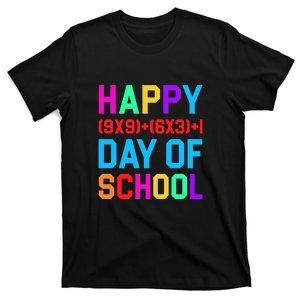 Math Formula 100 Days Of School Teacher Boys Girls T-Shirt