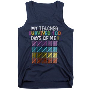 Funny 100 Days Of School For And Smarter Tank Top