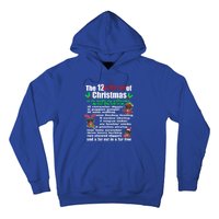 Funny 12 Days Of Christmas Rottweiler Gift Dog Hoodie