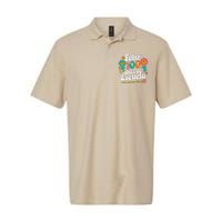 Feliz 100 Diaz De Escuela 100th Day School Spanish Teacher Softstyle Adult Sport Polo