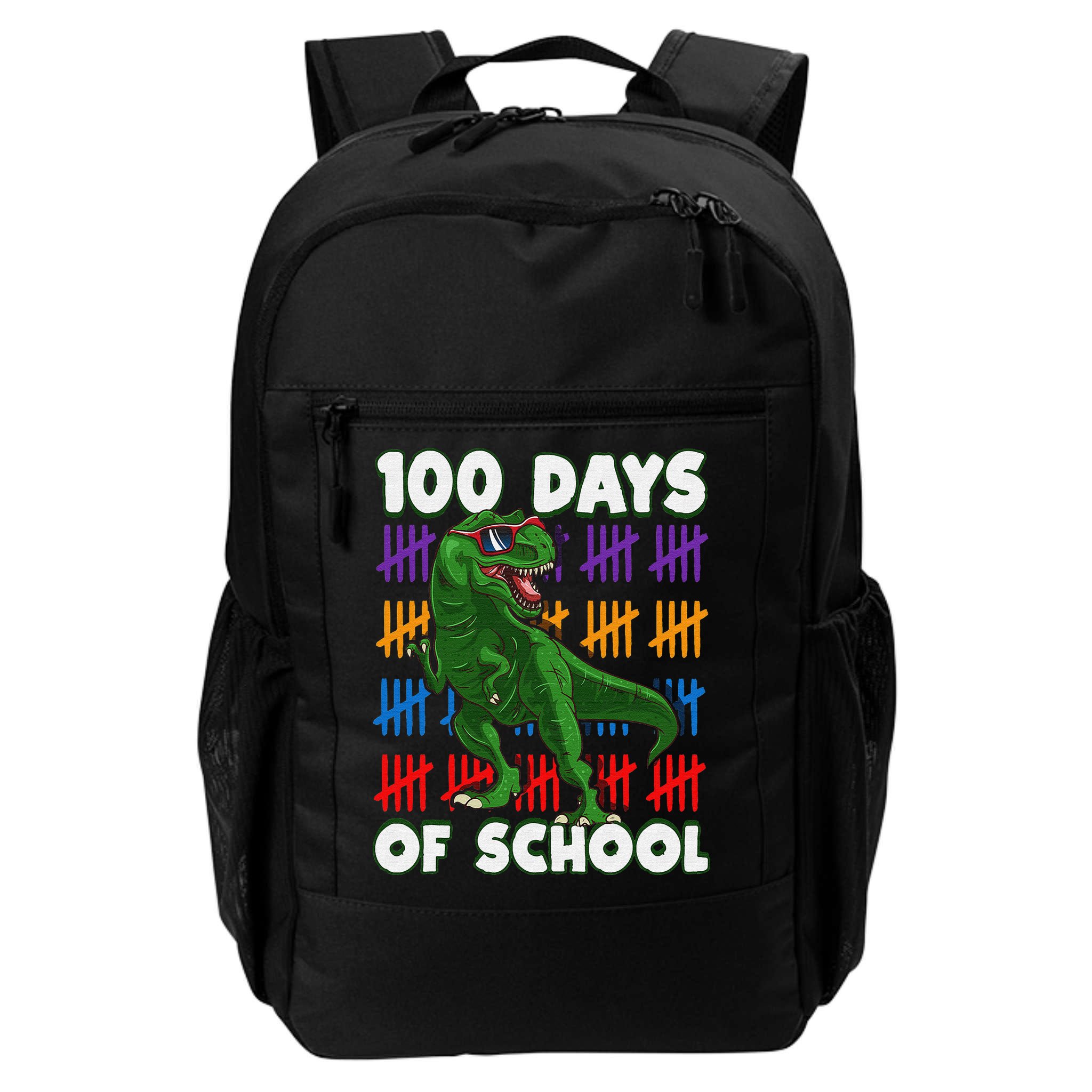 Funny 100 Days Of School 100th Day Of School Dino Backpack