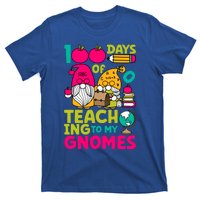 Funny 100 Days Of Teaching My Gnomes Teacher Costume Meaningful Gift T-Shirt