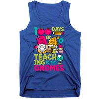 Funny 100 Days Of Teaching My Gnomes Teacher Costume Meaningful Gift Tank Top