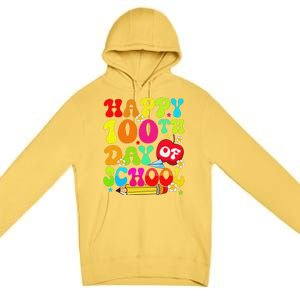 funny 100 Days Of School Teacher And Student Premium Pullover Hoodie