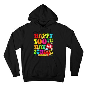 funny 100 Days Of School Teacher And Student Hoodie