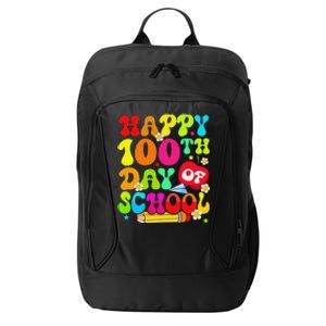 funny 100 Days Of School Teacher And Student City Backpack