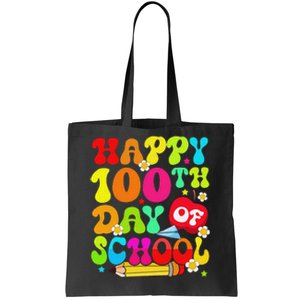 funny 100 Days Of School Teacher And Student Tote Bag