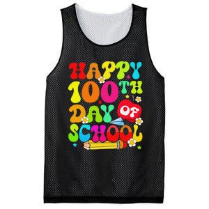 funny 100 Days Of School Teacher And Student Mesh Reversible Basketball Jersey Tank