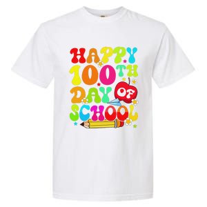 funny 100 Days Of School Teacher And Student Garment-Dyed Heavyweight T-Shirt