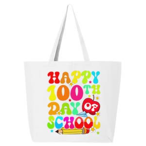 funny 100 Days Of School Teacher And Student 25L Jumbo Tote