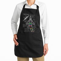 F 15 Eagle Specs Tshir Military Fighter Jet Full-Length Apron With Pockets