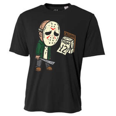 Friday 13th Funny Halloween Horror Movie Humor Party Crazy Cooling Performance Crew T-Shirt