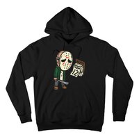 Friday 13th Funny Halloween Horror Movie Humor Party Crazy Hoodie